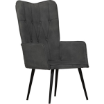 Vidaxl Fauteuil Canvas - Zwart