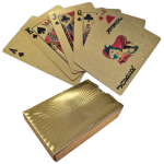 Lifetime Games Setje Gouden Speelkaarten 54 Stuks Van Geplastificeerd Karton - Kaartspel