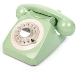 GPO 746 Draaischijf Telefoon - Aan Te Sluiten Op Modem - Swedish Green