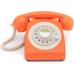 GPO 746 Draaischijf Telefoon - Aan Te Sluiten Op Modem - Oranje