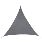 Polyester Schaduwdoek/zonnescherm Curacao Driehoek 2 X 2 X 2 Meter - Schaduwdoeken - Grijs