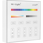 Mi-light Miboxer - Smart Touch Wandbediening - Rgb+cct - 4 Zone - Mat Wit