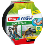 Tesa 56431 56431-00 Textieltape Extra Power ECOLOGO (l x b) 10 m x 38 mm 10 m - Zwart