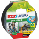Tesa 56432 56432-00 Textieltape Extra Power ECOLOGO (l x b) 20 m x 38 mm 20 m - Zwart