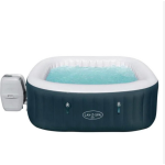 Bestway Lay-z-spa Ibiza - Max 6 Pers - 140 Airjets - 180x180cm - Jacuzzi - Bubbelbad- Whirlpool - Copy - Grijs