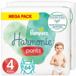 Pampers - Harmonie Pants - Maat 4 - Mega Maandbox - 192 Luierbroekjes - Voordeel