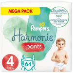 Pampers - Harmonie Pants - Maat 4 - Megapack - 64 Luierbroekjes