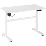 Bureau Zit Sta Elektrisch In Hoogte Verstelbaar - 118 X 58 Cm - Wit