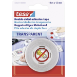 Tesa 64621 64621-00-04 Dubbelzijdige tape Transparant (l x b) 10 m x 12 mm 10 m