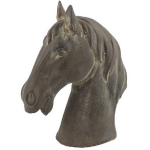 TOM Ornament Paard Jaimy 11,5 X 29,5 Cm Keramiek - Bruin