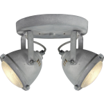 Brilliant Leuchten Plafondlamp Carmen - Richtbaar - Led - 4w - Beton - Grijs