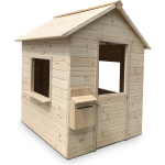 Maxxtoys Houten Speelhuis - Dennenhout - Speelhuis - 133x100x103cm