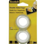 3M™ FT-5100-4927-1 7100126761 Dubbelzijdige tape Scotch 665 Transparant (l x b) 6.3 m x 12 mm 2 stuk(s)