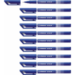 10 Stuks Stabilo Fineliner Sensor (Serie 187 - 189),- Blauw