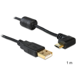 DeLOCK Usb A Naar Usb Micro B Haaks 1 Meter