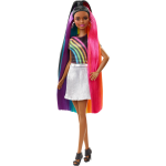 Barbie Regenboog-glitterhaar Pop