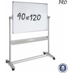 IVOL Whiteboard Verrijdbaar - Dubbelzijdig - Magnetisch - Emaille 90 X 120 Cm