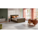 Karlsson Boxspring Unik Varje Vlak Met Gestoffeerd Matras - 180 x 220 cm - cappuccino