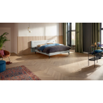 Karlsson Boxspring Element Hallbar Vlak Met Balance Matras - 160 x 200 cm - light grey