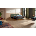 Karlsson Boxspring Element Hallbar Vlak Met Balance Matras - 180 x 200 cm - green - Groen