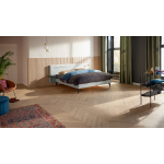 Karlsson Boxspring Element Hallbar Vlak Met Balance Matras - 180 x 200 cm - light grey