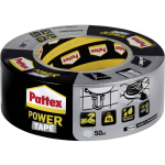 Pattex PT5SW Textieltape Power Tape Zilver (l x b) 50 m x 50 mm 50 m