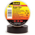 3M™ SUPER33+-19X22 Isolatietape Scotch (l x b) 20 m x 19 mm 20 m - Zwart