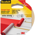 3M™ 42020750 Dubbelzijdig tape voor vloerbedekking Scotch (l x b) 7 m x 50 mm 7 m - Wit