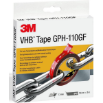 3M™ GPH-110F19-3 Plakband (l x b) 3 m x 19 mm 3 m - Gris