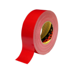 3M™ 389R100 Textieltape (l x b) 50 m x 100 mm 50 m - Rood