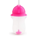 Munchkin Drinkbeker Click Lock Tip &amp; Sip Straw Cup Big Pink