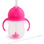 Munchkin Drinkbeker Click Lock Tip &amp; Sip Straw Cup Pink