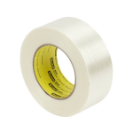 3M™ 8915T24 7000048606 Filament-tape Transparant (l x b) 55 m x 24 mm 55 m