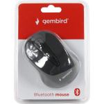 Gembird muis Optische Bluetooth-muis, - Zwart