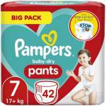 Pampers Baby Dry Pants Maat 7 - 42 Luierbroekjes
