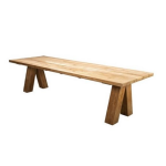Haru table 300x100cm. teak - Bruin