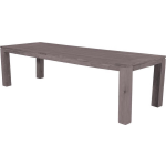 Garden Impressions Mexico tafel 240x100xH76 teak - Grijs