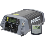ProUser Sinus PSI600 Omvormer 600 W 12 V/DC - 230 V/AC, 5.2 V/DC Incl. afstandsbediening