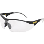 Cat DIGGER100ERPILLAR Veiligheidsbril, Transparant DIN EN 166-1 - Zwart