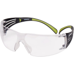 3M™ SecureFit 400 UU001467842 Veiligheidsbril Zwart, - Verde
