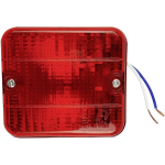 Berger & Schröter Mistlamp Open kabeleinden Mistachterlicht Achter 12 V - Rood