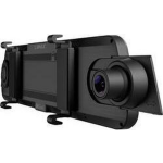 Lamax S9 Dual Achteruitrijcamera, Dashcam met GPS Kijkhoek horizontaal (max.): 150 Â° Accu, Botswaarschuwing, Display, Dualcamera, Rijstrookassistent,