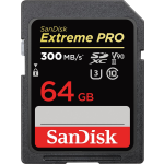 Sandisk 64 GB SDXC ExtremePro 300MB/s V90 UHS-II