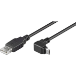 goobay® USB 2.0 Aansluitkabel [1x USB-A 2.0 stekker - 1x Micro-USB 2.0 B stekker] 1.80 m - Negro