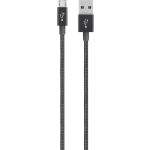 Belkin USB 2.0 Aansluitkabel [1x USB-A 2.0 stekker - 1x Micro-USB 2.0 B stekker] 1.20 m Gesleeved - Negro