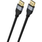 Oehlbach USB Evolution B USB 2.0 Aansluitkabel [1x USB-A 2.0 stekker - 1x USB-B 2.0 stekker] 3.00 m/zwart Vergulde steekcontacten - Rood