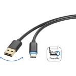 renkforce USB-C-2.0-snellaadkabel 1,5 m