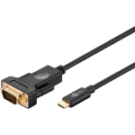 USB 2.0 Aansluitkabel [1x USB 3.1 stekker C - 1x VGA-stekker] 1.80 m - Zwart