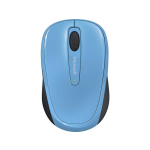 Back-to-School Sales2 Mobile Mouse 3500 WiFi-muis USB, Radiografisch BlueTrack Zwart, - Blauw