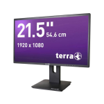 Terra LED 2256W PV LED-monitor 54.6 cm (21.5 inch) Energielabel A+ (A++ - E) 1920 x 1080 pix Full HD 5 ms DisplayPort, Audio-Line-in, VGA ADS LED